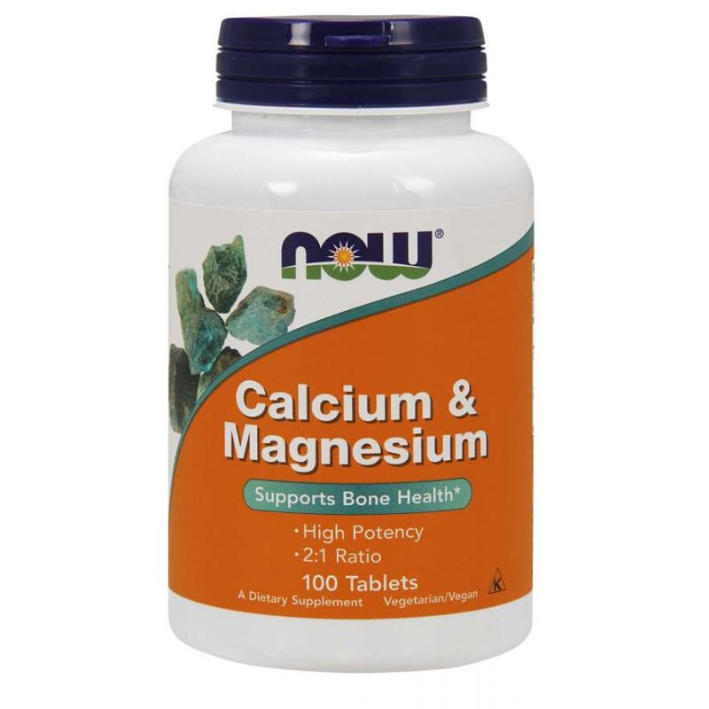 Calcium & Magnesium 2:1 - Wapń + Magnez (100 tabl.)