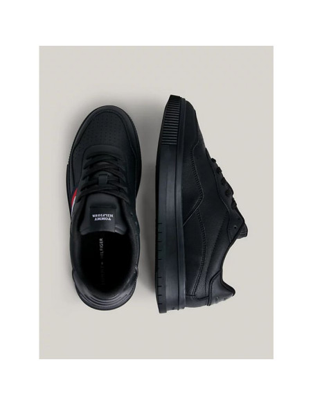 Buty tommy hilfiger supercup leather stripes m