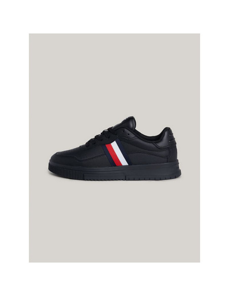 Buty tommy hilfiger supercup leather stripes m