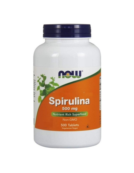 Now Foods Eko Spirulina 500 Mg (500 Tabl.)
