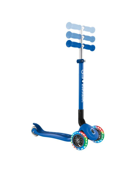 Hulajnoga 3-kołowa globber primo foldable lights 432-100-2