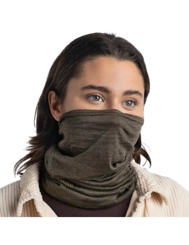 Komin buff merino lightweight tube scarf