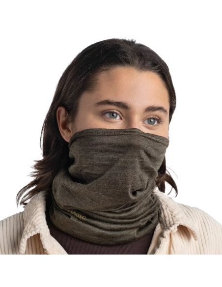 Komin buff merino lightweight tube scarf