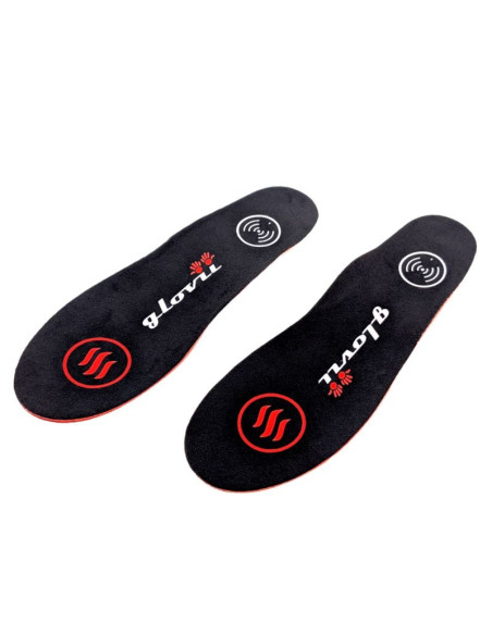 Glovii ogrzewane wkładki do butów z pilotem ładowane bezprzewodowo,rozmiar m (35-40) gw3m