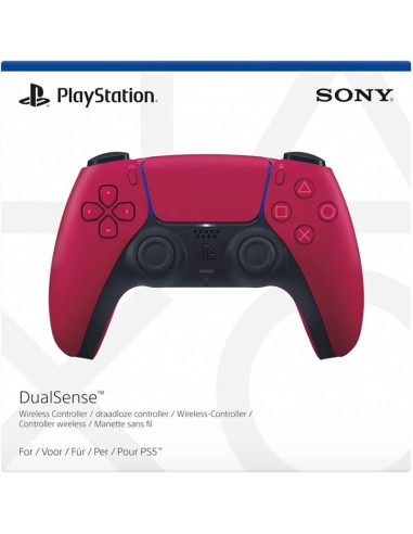 Kontroler bezprzewodowy sony dualsense cosmic red v3