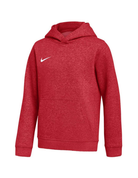 Bluza dla dzieci nike park 26 fleece hoodie czerwona ib1226 657