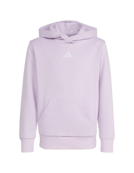 Bluza dla dzieci adidas essentials hoody jasny fiolet ks0366