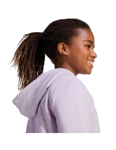 Bluza dla dzieci adidas essentials hoody jasny fiolet ks0366