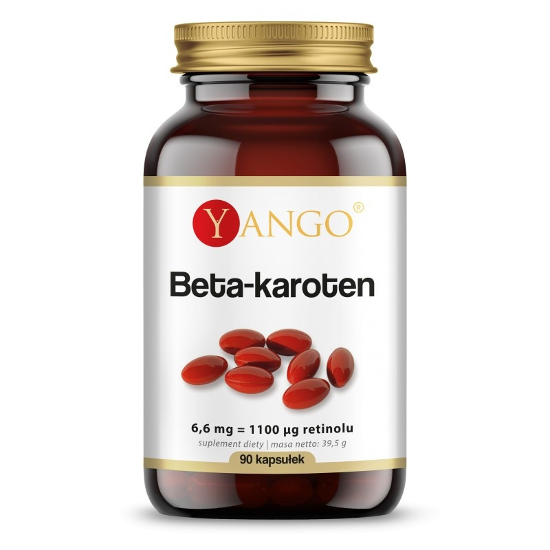 Beta karoten (Prowitamina A) (90 kaps.)