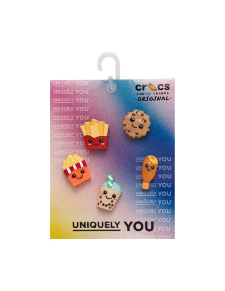 Przypinki crocs bad but cute foods