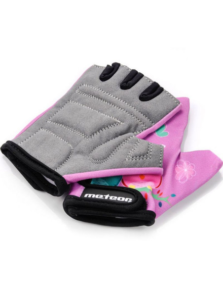 Rękawiczki rowerowe meteor owl jr 24175-24177