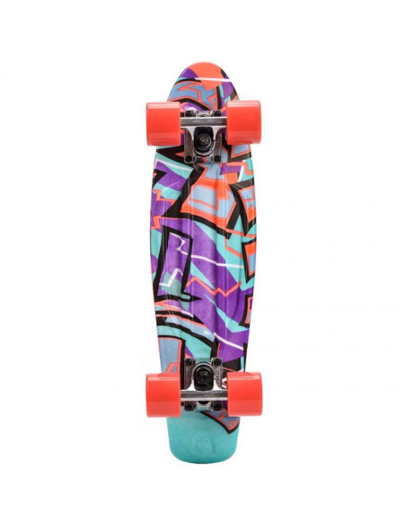 Deskorolka meteor multikolor graffiti 22604