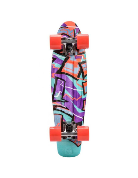 Deskorolka meteor multikolor graffiti 22604
