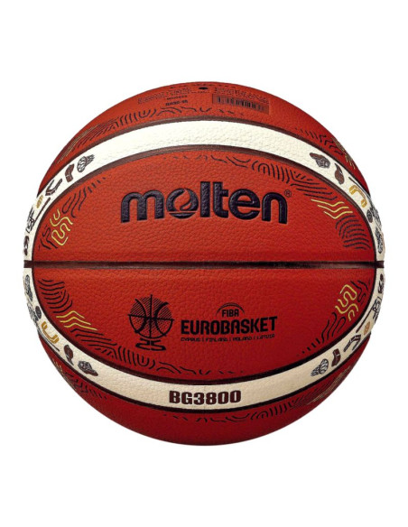 Piłka do koszykówki molten eurobaset 2025 replika