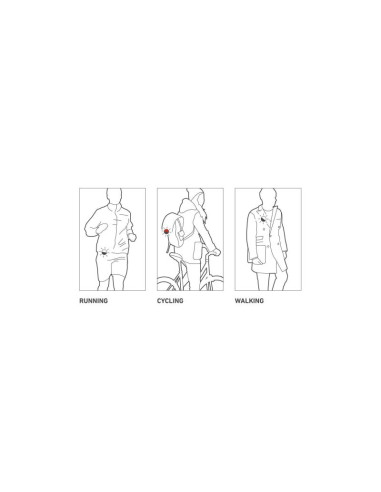 Lampka rowerowa bookman eclipse