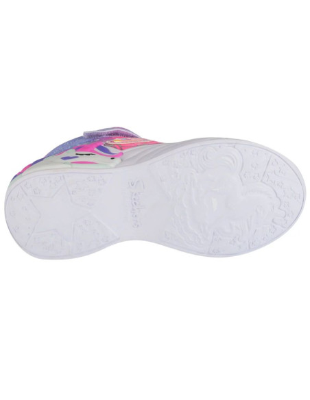Skechers unicorn dreams - magical cove 303057l-lvhp fioletowe 33