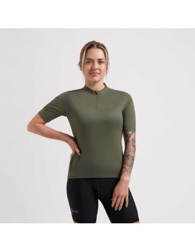Rogelli koszulka damska core zielona s
