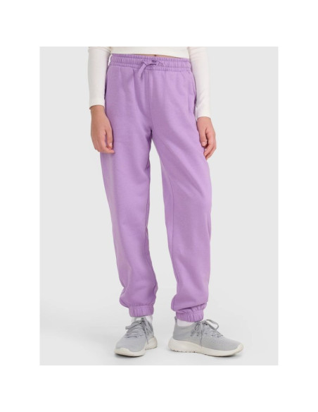 Spodnie dresowe joggery dziewczęce 4f 4fjraw25ttrof1616-51s