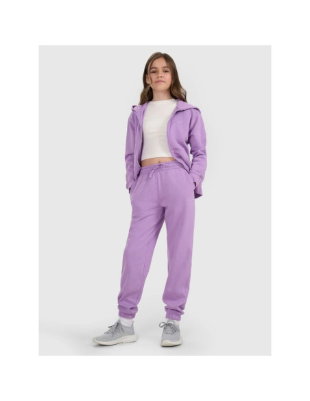 Spodnie dresowe joggery dziewczęce 4f 4fjraw25ttrof1616-51s