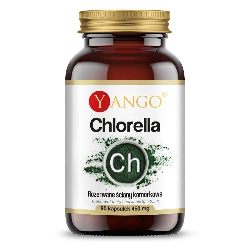 Chlorella - rozerwane ściany komórkowe (90 kaps.)