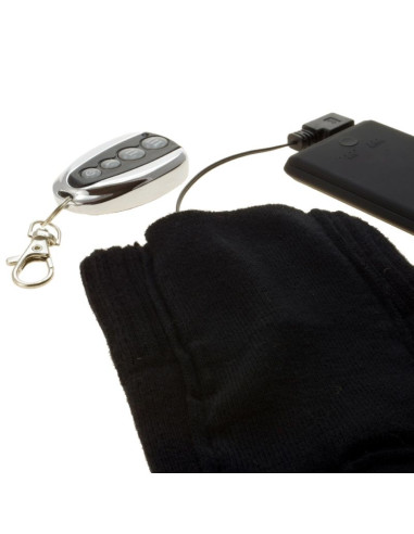 Skarpetki z ogrzewaniem glovii gq2m (35, 36, 37, 38, 39, 40, m  kolor czarny)