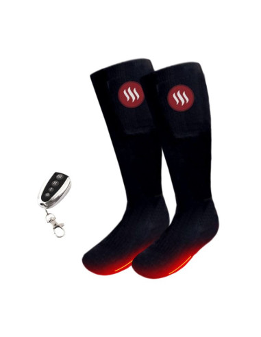 Skarpetki z ogrzewaniem glovii gq2m (35, 36, 37, 38, 39, 40, m  kolor czarny)
