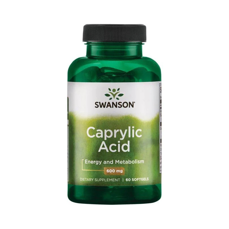 Caprylic Acid 600 mg (60 kaps.)