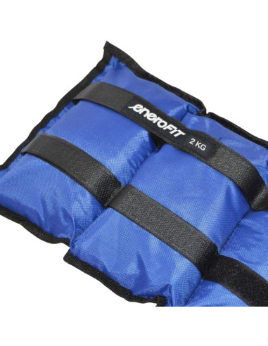 Obciążenie na przeguby niebieskie 4kg (2x2kg) enero fit
