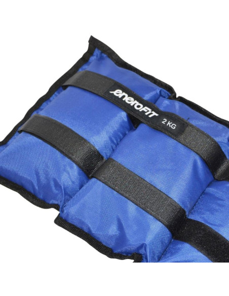 Obciążenie na przeguby niebieskie 4kg (2x2kg) enero fit
