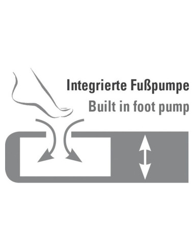 Materac Welurowy High Peak Multi Comfort Plus 198x137x22cm 40053