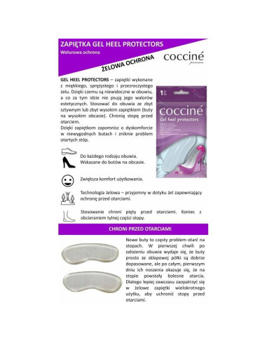 Zapiętka żelowa coccine