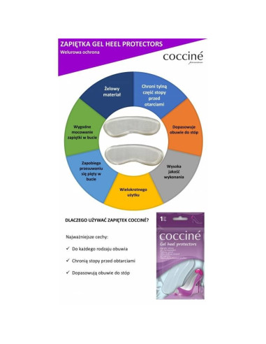 Zapiętka żelowa coccine