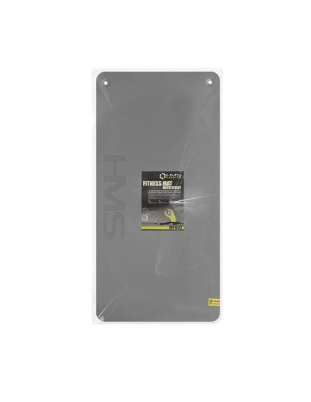 Mata fitness klubowa z otworami hms premium mfk02 grey-black