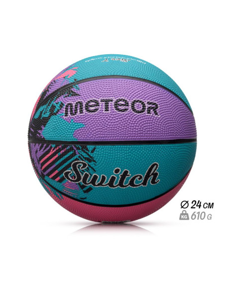 Piłka do koszykówki meteor switch