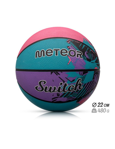 Piłka do koszykówki meteor switch