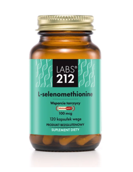 Labs212 L-Selenomethionine Selenium Select - L-Selenometionina (120 Kaps.)