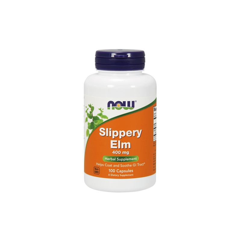 Slippery Elm - Wiąz Czerwony 400 mg (100 kaps.)