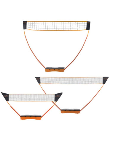 Zestaw siatek do badmintona + tenis ziemny + siatkówka zsb 3w1