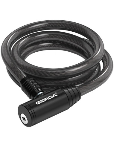 Zapięcie rowerowe gerda linka, korpus okrągły, flex