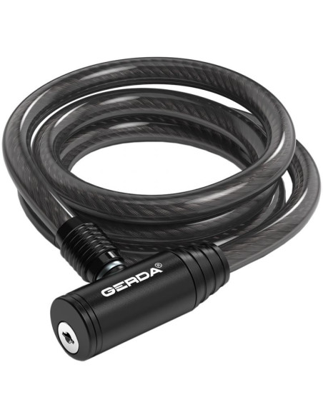 Zapięcie rowerowe gerda linka, korpus okrągły, flex