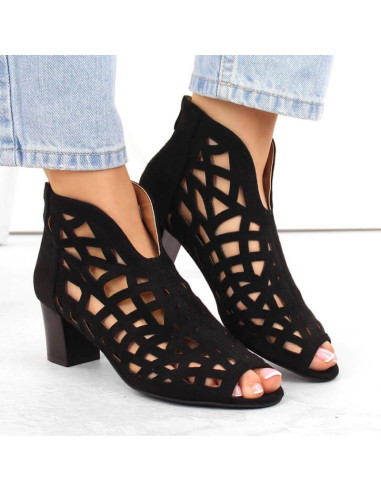 Zamszowe botki m.daszyński w san32