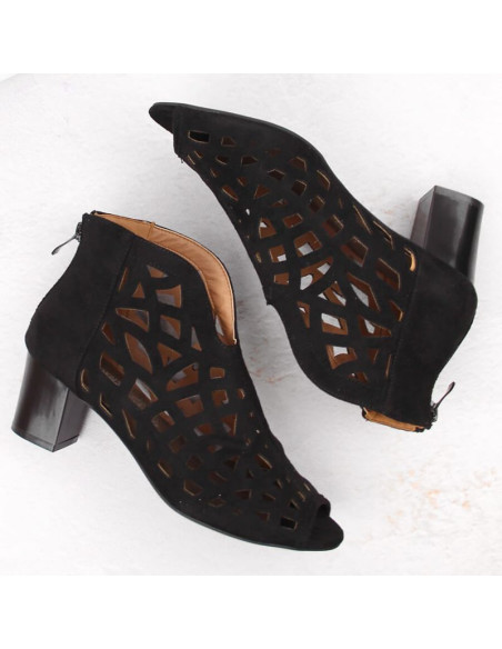 Zamszowe botki m.daszyński w san32