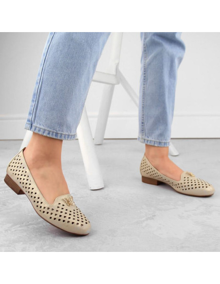 Półbuty ażurowe m.daszyński w san35