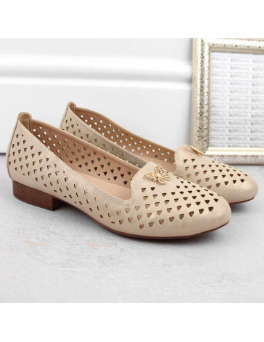 Półbuty ażurowe m.daszyński w san35