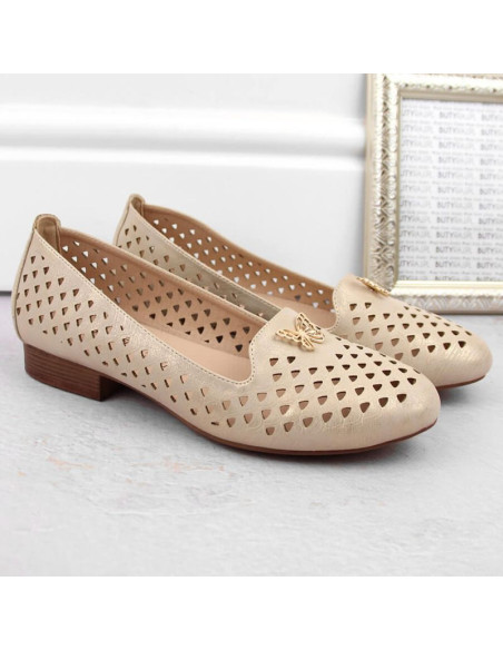 Półbuty ażurowe m.daszyński w san35