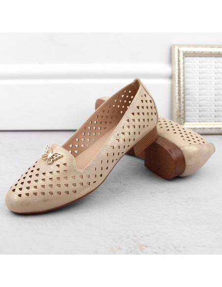 Półbuty ażurowe m.daszyński w san35