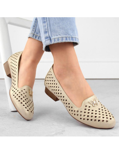 Półbuty ażurowe m.daszyński w san35