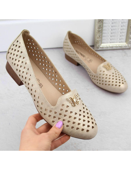 Półbuty ażurowe m.daszyński w san35