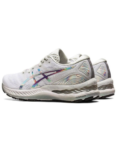 Asics gel-nimbus 23 platinum glacier grey/white (1012b132-020)