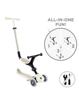 Hulajnoga z siedziskiem jeździk go•up active lights ecologic (745-566)